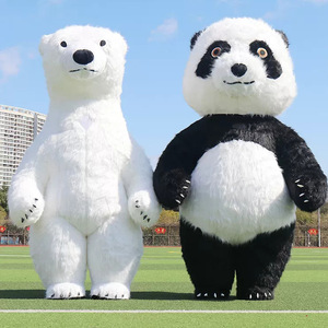 <span class=keywords><strong>Disfraz</strong></span> inflable de panda, <span class=keywords><strong>disfraz</strong></span> de oso polar de Mario, <span class=keywords><strong>disfraz</strong></span> de peluche de Stitch y Masha para adultos, traje para caminar. - Product Image 4