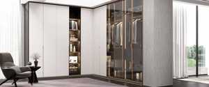 Light Luxury-style <b>Wardrobe</b>, a Combination of a Bedroom Household Storage Closet and a Cloakroom. - Product Image 3