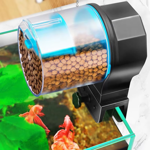 Alimentador de peces automático ajustable, temporizador de tanque de peces de plástico, dispensador de alimentos para gránulos y pellets para cocina y comedor - Product Image 3