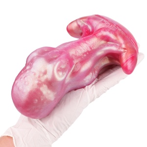 Dildo Anal Grande y Suave de Fantasía con Vibrador, Masajeador de Próstata de Silicona, Juguete Sexual para Juego Anal, Tapón Anal Usable para Mujeres y Hombres - Product Image 6