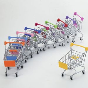 Chariot de courses miniature pour enfants, jouet de simulation de supermarché, pour maison de poupée, compatible Shopify Dropshipping - Product Image 1