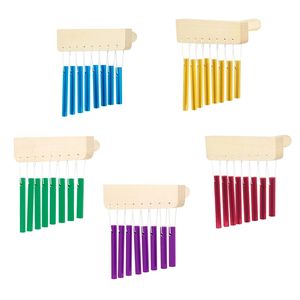 Carillon à vent portatif Orff à 8 notes, instrument de percussion pour débutants, pour l'éducation musicale et l'apprentissage précoce - Product Image 2