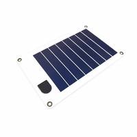 Module solaire flexible haute efficacité pour la charge directe des appareils USB en randonnée