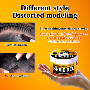 Las barberías están usando cera para el cabello Los peluqueros de etiqueta privada recomiendan Pomada de cera para el cabello con estilo duradero - Product Image 2