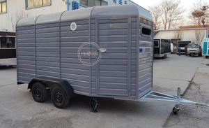 2025 Fully Equipped Food Truck for Sale Europe Customized Concession Tea Coffee Vending <b>Cart</b> Food Trailer - Product Image 2