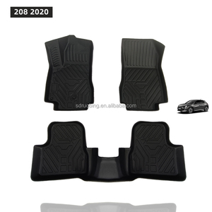 Tapis de voiture TPE en gros pour flotte commerciale, durables, logo uniforme, tapis de sol automobiles pour <span class=keywords><strong>PEUGEOT</strong></span> <span class=keywords><strong>208</strong></span> - Product Image 1