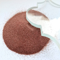 Sable abrasif grenat marin 80 mesh - Sable de découpe à jet d'eau de qualité supérieure pour la préparation de surfaces de précision
