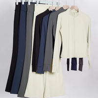 Vêtement de danse moderne, haut à manches longues très extensible, manteau de gymnastique printemps automne, tenue d'entraînement de ballet, devant, grande taille, pour examen artistique