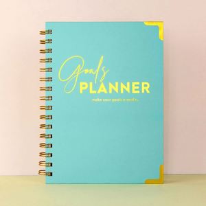 Carnets de notes de luxe à spirale, couverture rigide, personnalisables, lignés, impression en gros, logo, agenda scolaire A5 grand format - Product Image 4