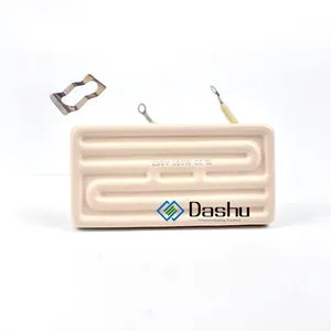 Élément chauffant électrique industriel DaShu Chauffage infrarouge en céramique 300w 400w 500w 600w 1000w