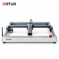 Machine de gravure et de découpe laser à diode Ortur OLM3 10W avec module LU2 10A pour projets de bricolage en bois