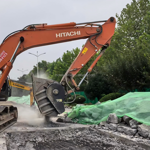 Broyeur à godets pour excavatrice de 18 à 30 tonnes, homologué CE, qualité industrielle, accessoire de broyage de pierres pour excavatrice - Product Image 3