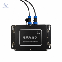 Sismomètre à 3 composants MEMS, accéléromètre, enregistreur 24 bits, portée 2g, alerte précoce des tremblements de terre, IP67, faible consommation d'énergie, Ethernet