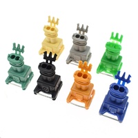 2 Pin EV1 Junior Power Timer JPT Jetronic Kits Fuel Injector Plug Connector 282189-1 Orange Bleu Vert Noir pour Voiture