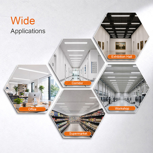 Lámpara LED Lineal de Superficie <span class=keywords><strong>DALI</strong></span>, Regulable en Intensidad y Temperatura de Color, para Salas de Exposiciones - Product Image 6