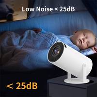 HY300 Pro Home Theater Smart Tv Proyectores al aire libre Full Hd Teléfono móvil Proyector Android 12 WIFI Mirror Screen Video Proyector