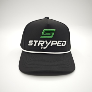 Gorras de Golf y Béisbol Premium Impermeables con Parche Bordado, Ajustables, con Orificios Cortados a Láser, Cuerda Personalizada, Diseño Leopardo/Puntos/Dobby - Product Image 2