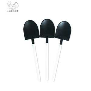 Disposable Plastic Spoons And Forks 13cm 12.2cm 11.5cm For Party Dessert Serving Green Color - Product Image 3