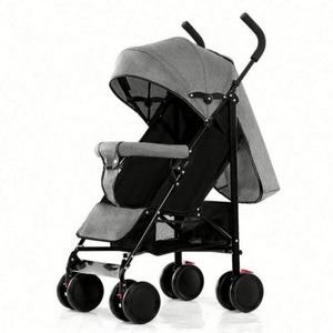 Lightweight Stainless Steel Zinc Alloy <b>Foldable</b> <b>Umbrella</b> Stroller Bench Reclining Seat Massage Ball All-Season Portable Baby 0-3 - Product Image 1