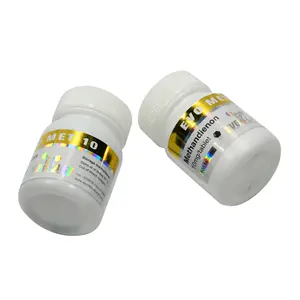 100ml 150ml 200ml PET Clear Width Mouth Plastic Medicine Container Pill Packer Bottle with Child Resistance Cap