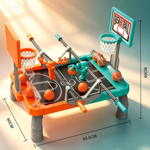 Gioco <span class=keywords><strong>di</strong></span> <span class=keywords><strong>Basket</strong></span> da Tavolo Portatile, Mini Giocattolo Interattivo per Interni, Gioco Antistress - Product Image 4