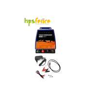HPSFENCE HPS350 Combinatie AD/DC Kunststof Veiligheidshek-energizer met Anti-UV Bescherming, Eenvoudig te Monteren Ontwerp
