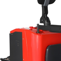 Transpalette Électrique 2 Tonnes, Utilisation Debout, Batterie Plomb-Acide 24V 165Ah, Fourches 1150mm, Déplaceur Latéral Hydraulique