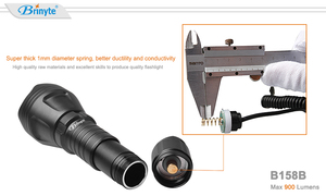 NITESUN B158 420 Yard IR 850 Senter Taktis LED Tahan Air Lampu Genggam-Senter untuk Berkemah dan Berburu di Luar Ruangan - Product Image 6