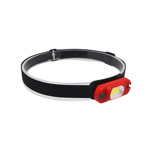 Lampe frontale COB fine avec module lumineux pivotant et bande réglable souple pour les tâches de proximité, la course à pied, le camping, la réparation - Product Image 4