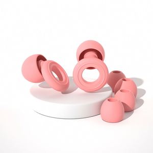 Tapones de Silicona para Dormir, Cancelación de Ruido, Suaves y Cómodos, para Ronquidos, Protección Auditiva - Product Image 3