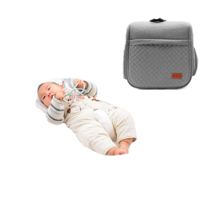 Lit de voyage pliable portable pour bébé, sac à dos de couchage pour bébé, sac à langer, en polyester, vente en gros usine - Product Image 1