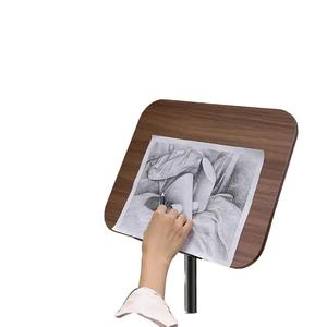 Forniture per ufficio supporto per libri da pavimento regolabile girevole in acciaio al carbonio supporto da lettura flessibile a braccio lungo per Tablet - Product Image 3