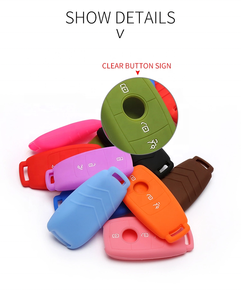 Bán buôn tùy chỉnh thiết kế chìa khóa xe Bìa Silicone bảo vệ cho Mercedes <span class=keywords><strong>Key</strong></span> bìa từ nhà cung cấp Trung Quốc - Product Image 3