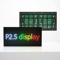 Panneau LED extérieur P2.5 couleur pleine résolution 4K, mur vidéo, module HUB75, étanche IP65, graphiques d'animation OEM pour la publicité numérique
