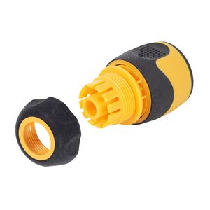 Raccord rapide pour tuyau d'arrosage extérieur, prise en main souple, connexion rapide durable, 12 mm TPR 80 PSI, fabriqué à Taïwan - Product Image 1