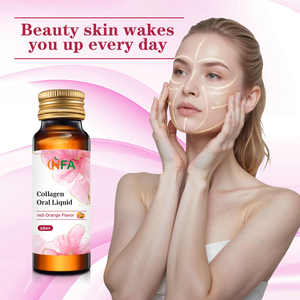 Bebida de Colágeno con Péptidos de Colágeno de Belleza de Marca Propia, Líquido Oral con Vitamina C, Sabor a Naranja Roja, Ilumina y Repara la Piel - Product Image 3