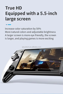 JJ X9 <strong>Mini</strong> 3.5in IPS Screen Retro Video Game Console 8G Card with 9 Emulators Wi-Fi Communication for Kids Adults <strong>Play</strong> PSP Games - Product Image 3