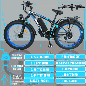 Entrepôt aux États-Unis livraison gratuite vélos électriques 2023 vélo électrique 1000w 48v 16ah gros vélo électrique longue portée autre vélo électrique - Product Image 6