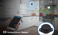 Balise Bluetooth BLE iBeacon, mini capteur de température sans fil, thermomètre pour application et plateforme cloud