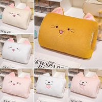 Animal en peluche Capybara chat ours lapin lapin oreiller en peluche chauffe-mains