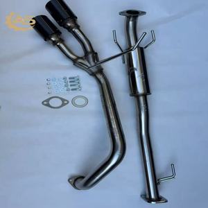 <span class=keywords><strong>Aosu</strong></span> pour Fortuner, double entrée, 1,5 mm d'épaisseur, finition lisse, acier inoxydable 304, silencieux d'échappement pour camionnette tout-terrain, tuyau de descente - Product Image 1