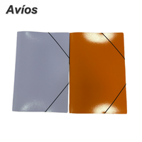 Carpeta de Archivo con Banda Elástica, Organizador de Documentos, Almacenamiento de Papelería de Oficina, Clasificador de Datos, Archivador de Palanca
