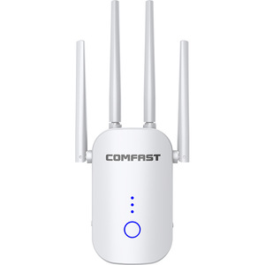 <span class=keywords><strong>COMFAST</strong></span> CF-WR758AC V3 802.11ac Double bande 1200M Répéteur Quatre antennes Signal WiFi à travers le mur Amplificateur - Product Image 5