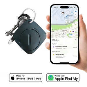 อุปกรณ์ติดตาม GPS อัจฉริยะ Find My App ขนาดเล็ก ป้องกันการสูญหาย สำหรับกุญแจ กระเป๋าเงิน กระเป๋า สัตว์เลี้ยง - Product Image 2