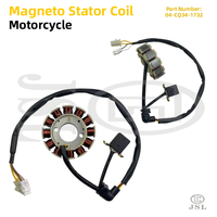 Koil Stator Sepeda Motor untuk CT125-5, Suku Cadang Pengganti Koil Generator Magneto