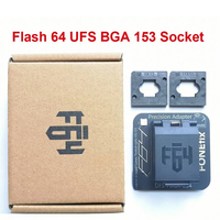 Kit complet Flash 64 Ultra/Lite : Éditeur de disque dur haute vitesse avec adaptateurs de réparation UFS BGA 153, UFS BGA 254, BGA 297, EMMC ISP et ISP Jtag
