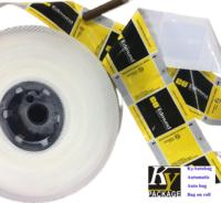 Sac en plastique auto-adhésif anti-odeur du fabricant Sac en poly perforé OPP Machine automatique de sac à roulettes d'emballage alimentaire