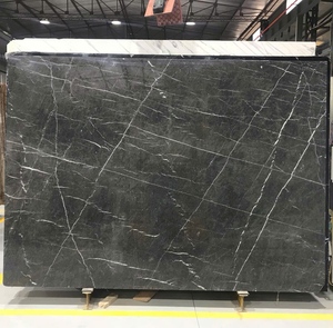 Wyndham แผ่นหินอ่อนหินผนังสีเทาสำหรับตกแต่งภายในบ้านวิลล่าแผงบันไดผนัง - Product Image 4