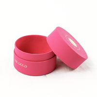 Emballage de coupe menstruelle en papier avec logo personnalisé, tube rond, boîte cadeau cylindrique