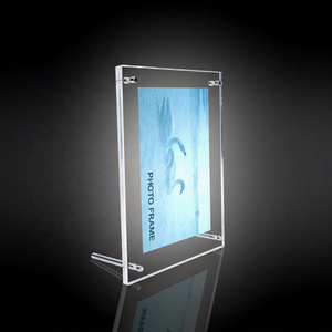 LED Acrylic Menu Display <b>Stand</b> Illuminated Countertop Menu Holder with Bright Lighting for Restaurants and Cafes - Product Image 1